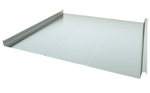 Двойной стоячий фальц Line Grand Line Оцинкованный 0.7 мм