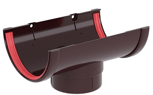 Воронка желоба ПВХ Grand Line Классика 120 мм RAL 8017