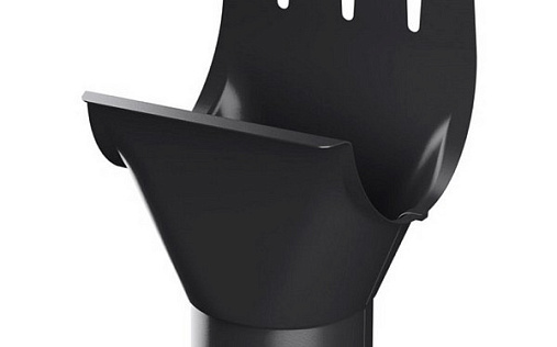 Воронка желоба Металл Профиль Foramina 125/100 мм RAL 9005