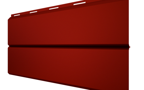 Металлический сайдинг Металл Профиль Lбрус RAL 3005 с покрытием NormanMP 0.5 мм