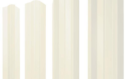 Штакетник фигурный Grand Line М-образный B с покрытием Полиэстер 0,4 мм RAL 9003