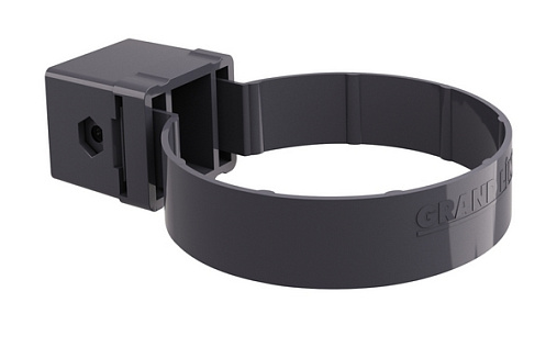 Хомут трубы пластиковый Кликер ПВХ Grand Line Дизайн 135/90 RAL 7024