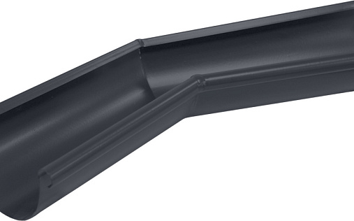 Угол жёлоба внутренний 135° Grand Line 125/90 Matte PU 125 мм RAL 7024
