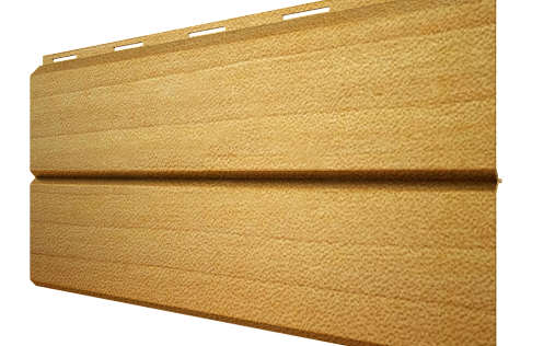 Металлический сайдинг Металл Профиль Lбрус Клен с покрытием Ecosteel 0.5 мм