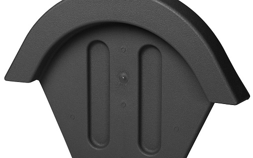 Торцевая заглушка Vilpe Tiili Чёрный