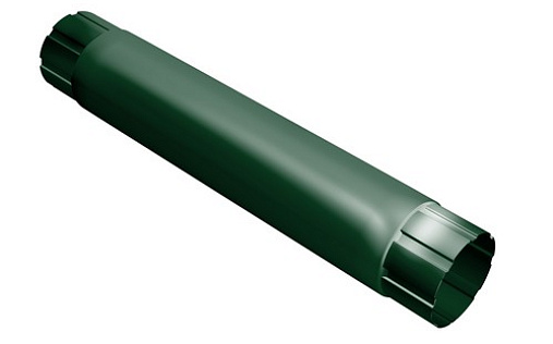 Труба круглая Grand Line 90 мм 1 м RAL 6005