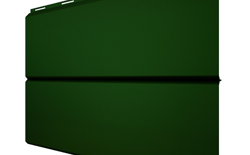 Металлический сайдинг Металл Профиль Lбрус XL Волна RAL 6005 с покрытием VikingMP 0.45 мм