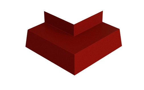 Угол отлива 50 внешний Grand Line с покрытием Полиэстер 0,45 мм RAL 3009