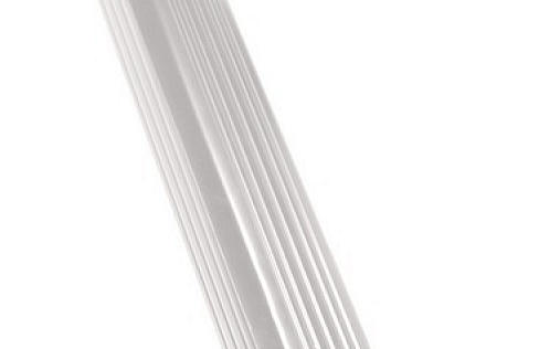 Водосточная труба с коленом Foramina Прямоугольная 76х102 мм 1 м RAL 9010