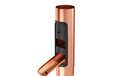 Водосборник медный Aquasystem Элит 90 мм