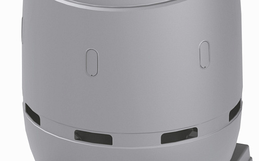 Вентиляционный выход Vilpe Flow 3XL 500S Светло-серый