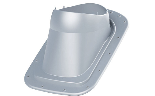 Проходной элемент Vilpe Classic Vino 2K Светло-серый для мягкой и фальцевой кровли