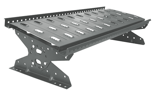 Переходной мостик для фальцевой кровли Grand Line RAL 7005, 3 м