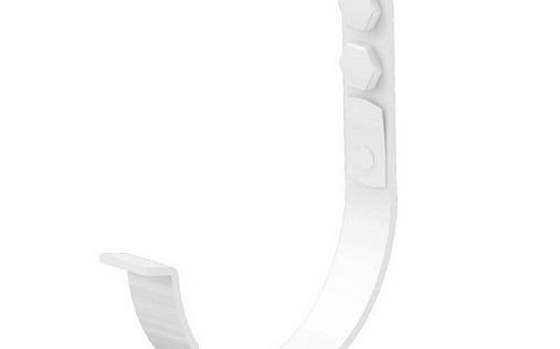 Держатель желоба 125х132 мм Металл Профиль Foramina RAL 9010