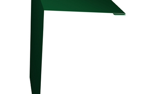 Планка околооконная простая 250x50 Grand Line с покрытием Полиэстер 0,45 мм RAL 6005