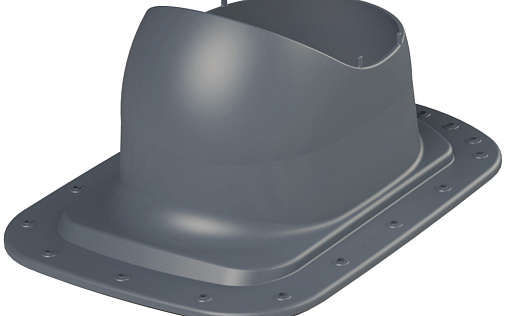 Проходной элемент Vilpe Classic Loiva Серый