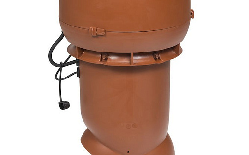 Вентилятор с шумопоглотителем Vilpe ECo190Р/125/500 Кирпичный