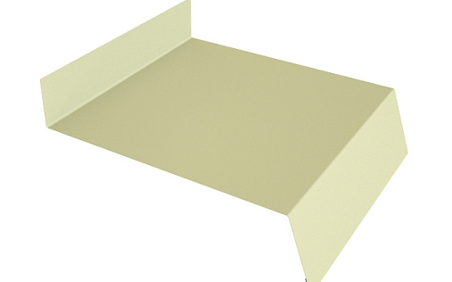 Отлив простой 100 Grand Line с покрытием Полиэстер 0,7 мм RAL 1014