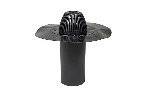 Водосточная воронка Vilpe AM-160, фланец битум