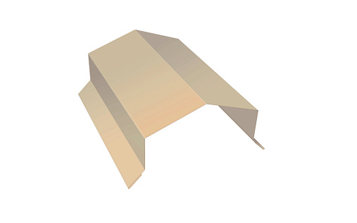 Парапетная крышка угольная 150 мм с покрытием Полиэстер 0.45 мм