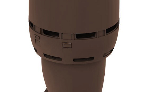 Вентиляционный выход Vilpe Flow диаметром 160/ИЗ/500 мм Коричневый