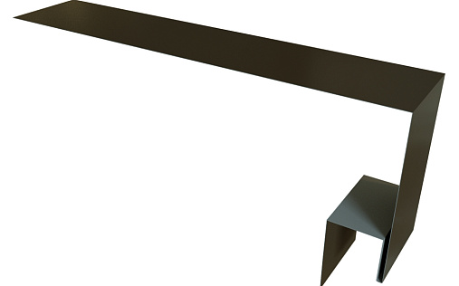 Планка околооконная сложная Блок-Хаус new 200x75x27 Grand Line с покрытием Satin 0,5 мм RR 32