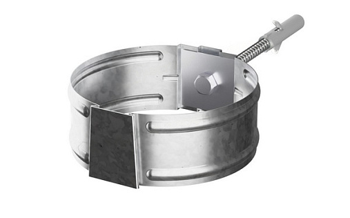 Кронштейн трубы Металл Профиль Проект 150 мм Оцинкованный (Zn)