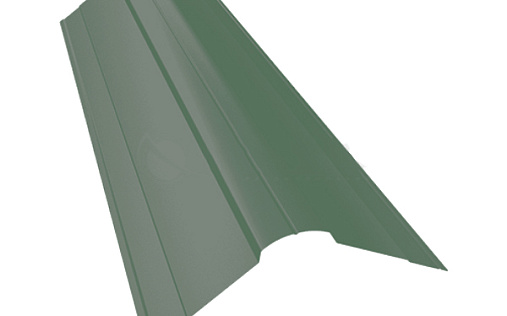 Планка фигурного конька 70x70 Grand Line с покрытием Полиэстер 0,45 мм RAL 6002