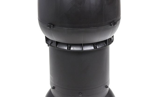 Вентиляционный выход Vilpe XL диаметром 250/ИЗ/700 мм Чёрный