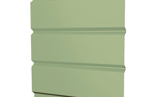 Металлический софит без перфорации Grand Line с покрытием Полиэстер 0,45 мм RAL 6019