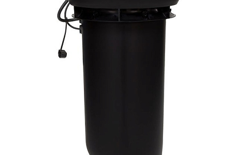 Вентилятор с шумопоглотителем Vilpe ECo220Р/160/700 Чёрный