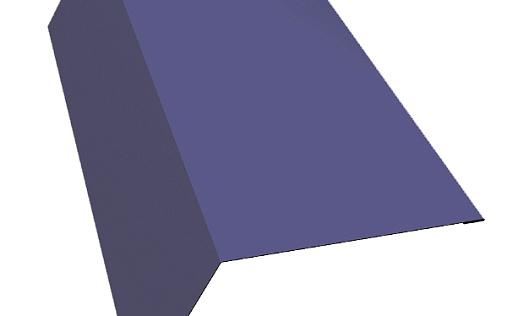 Широкая карнизная планка 100x85 Grand Line с покрытием Полиэстер 0,45 мм RAL 5002