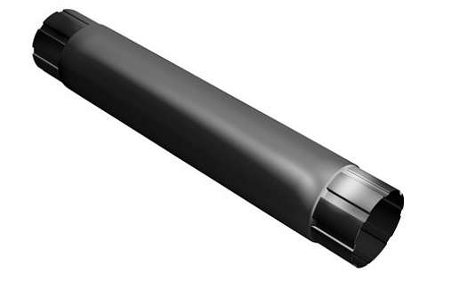 Труба круглая Grand Line 90 мм 1 м RAL 9005