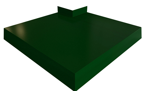 Угол отлива 250 внешний Grand Line с покрытием Полиэстер 0,45 мм RAL 6005