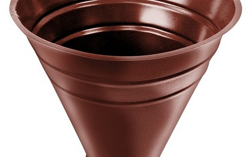 Воронка водосборная Grand Line 250/90 мм RAL 8004