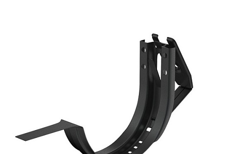 Короткий держатель желоба регулируемый Aquasystem Премиум 150 мм, Pural Matt, RR 33