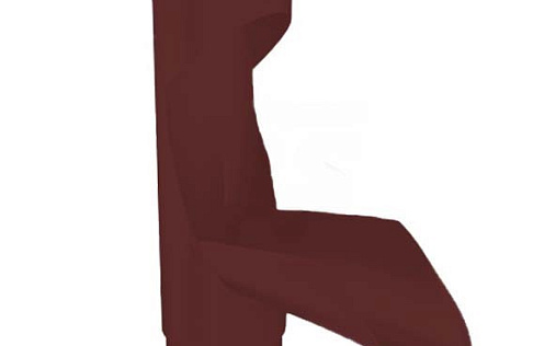 Отвод для сбора воды Vegastyle 90 мм RAL 8017