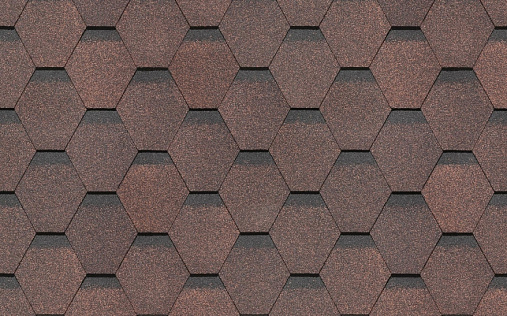 Гибкая черепица Docke Pie Standard Сота Коричневый