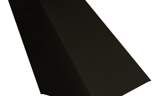 Планка верхней ендовы 115x30x115 Grand Line с покрытием Полиэстер 0,45 мм RAL 9005