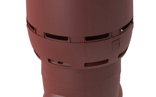 Вентиляционный выход Vilpe Flow XL диаметром 160/ИЗ/700 мм Красный