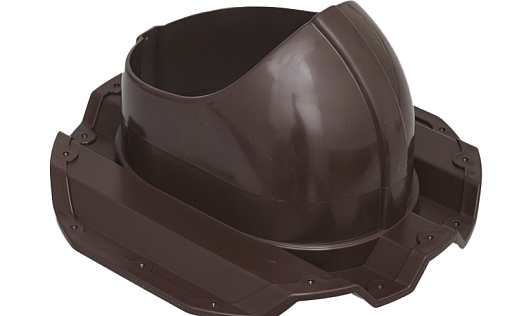 Проходной элемент Gervent Static для Профнастила-21 Коричневый