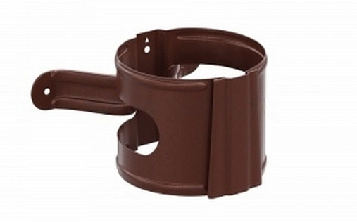 Кронштейн трубы на дерево Vegalux 90 мм RAL 8017