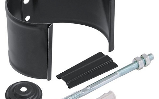 Кронштейн трубы на кирпич Grand Line 100 мм RAL 7024