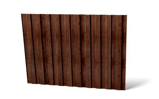 Профнастил С8-1150 (A) с покрытием Print Premium 0.45 мм Cherry wood (под дерево)