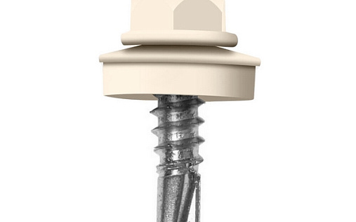 Кровельный саморез по дереву Daxmer 4,8x29 RAL 9001 (250 шт) сверло №1