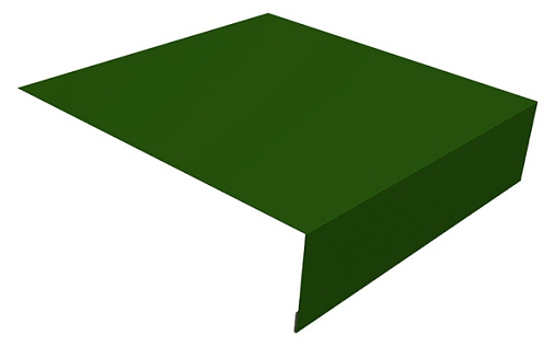 Планка околооконная простая 200x50 Grand Line с покрытием Полиэстер 0,45 мм RAL 6002