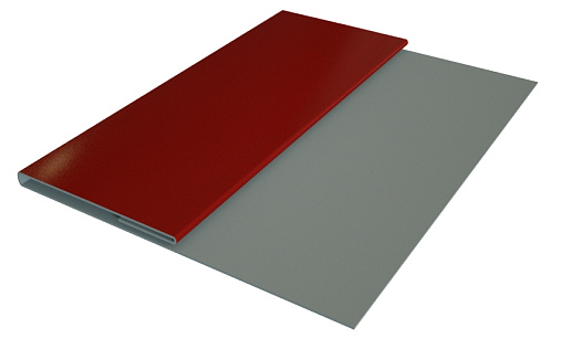 Планка стартовая Блок-Хаус new Grand Line с покрытием Satin 0,5 мм RAL 3009