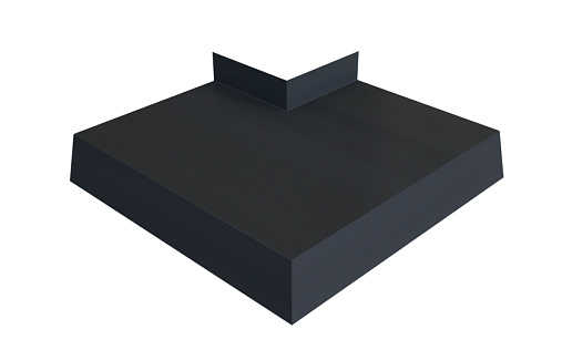 Угол отлива 150 внешний Grand Line с покрытием Полиэстер 0,45 мм RAL 7024