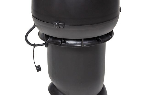 Вентилятор с шумопоглотителем Vilpe E190Р/125/500 Чёрный