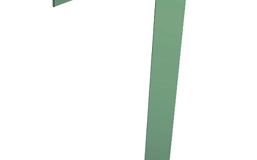 Торцевая кровельная планка фальц 65x97 Grand Line с покрытием Полиэстер 0,45 мм RAL 6002